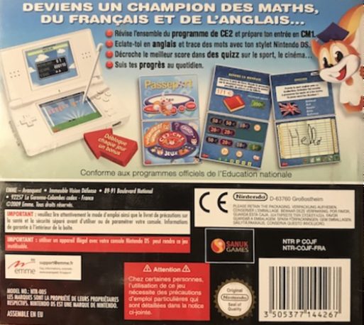 Passeport du CE2 au CM1 dos