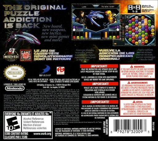 Puzzle Quest : Galactrix dos