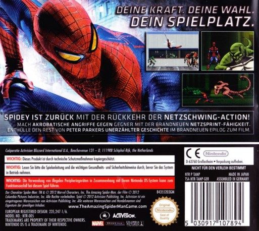 The Amazing Spider-Man dos