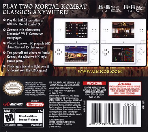 Ultimate Mortal Kombat dos