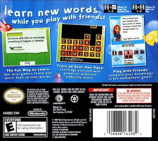 Voca Mania - Ameliore Ton Vocabulaire en T'Amusant! dos