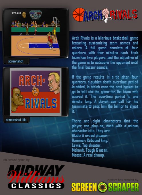 Arch Rivals - Dos