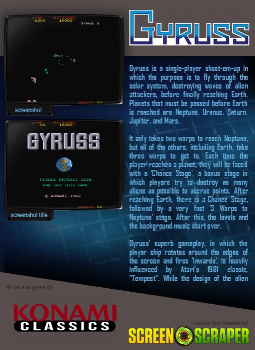 Gyruss - Dos