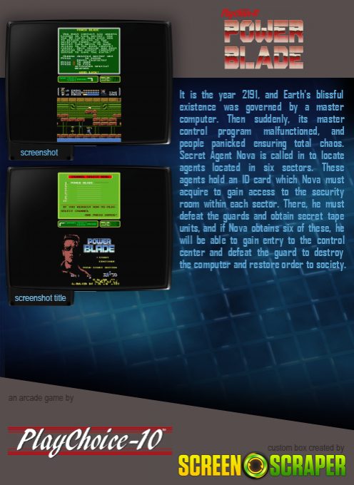 Power Blade (PlayChoice-10) - Dos
