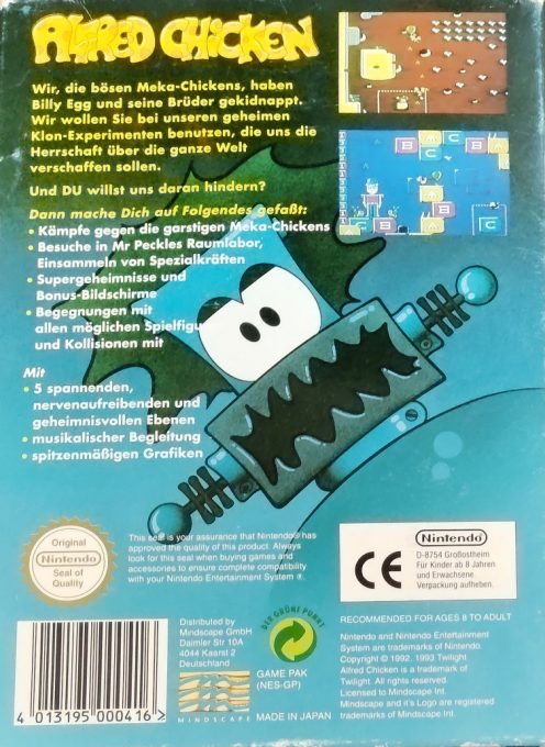 Alfred Chicken - Dos