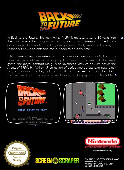 Back to the Future IV - Dos