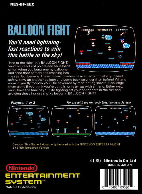 Balloon Fight - Dos