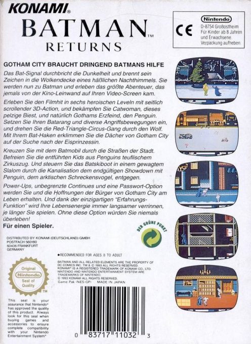 Batman Returns - Dos