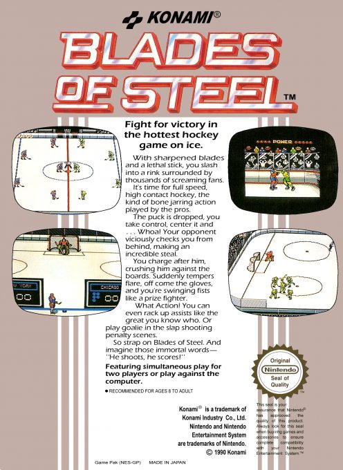 Blades of Steel - Dos