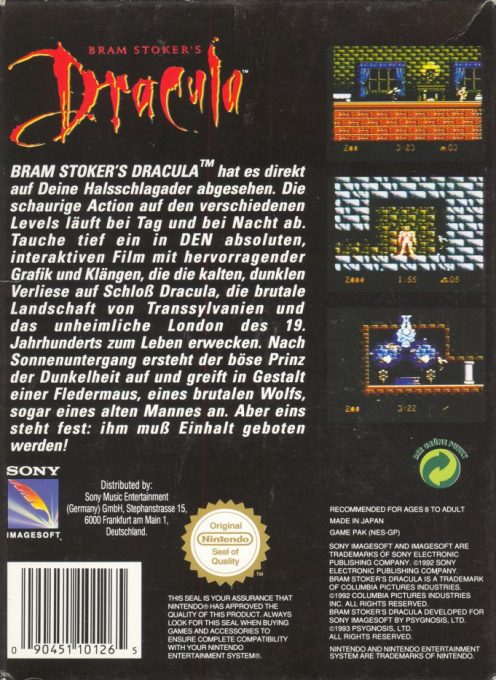 Bram Stoker's Dracula - Dos