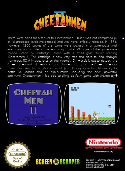 CheetahMen II - Dos