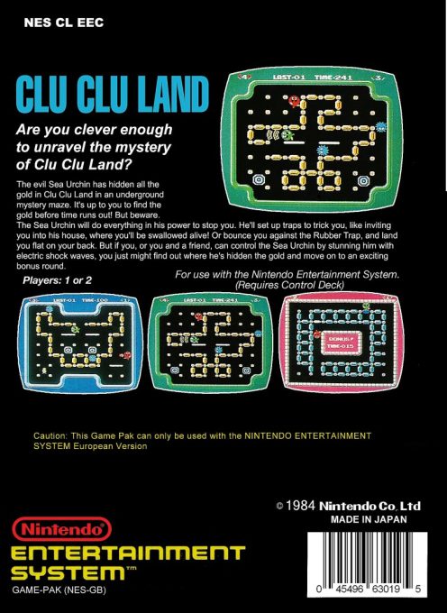 Clu Clu Land - Dos