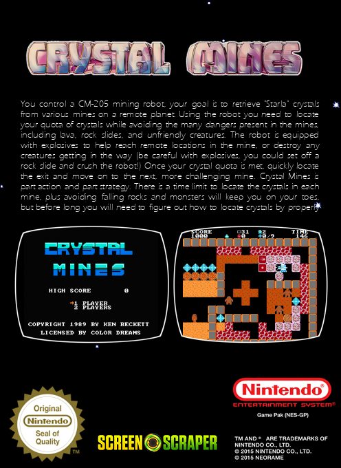 Crystal Mines - Dos