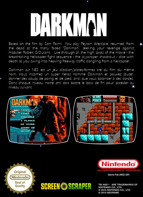 Darkman - Dos