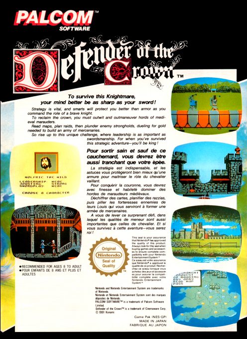 Defender of the Crown - Dos