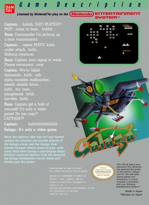 Galaga : Demons of Death - Dos