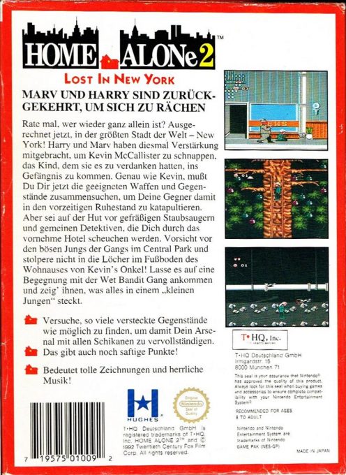 Home Alone 2 : Lost in New York - Dos