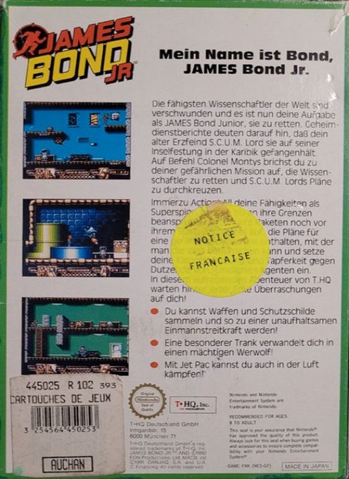 James Bond Jr - Dos