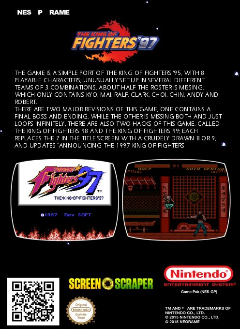 King Of Fighters 97, The - Dos