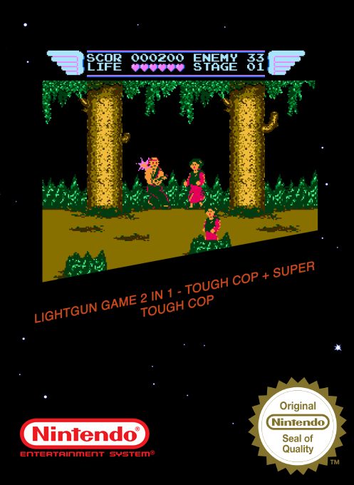 Lightgun Game 2 In 1 - Tough Cop + Super Tough Cop