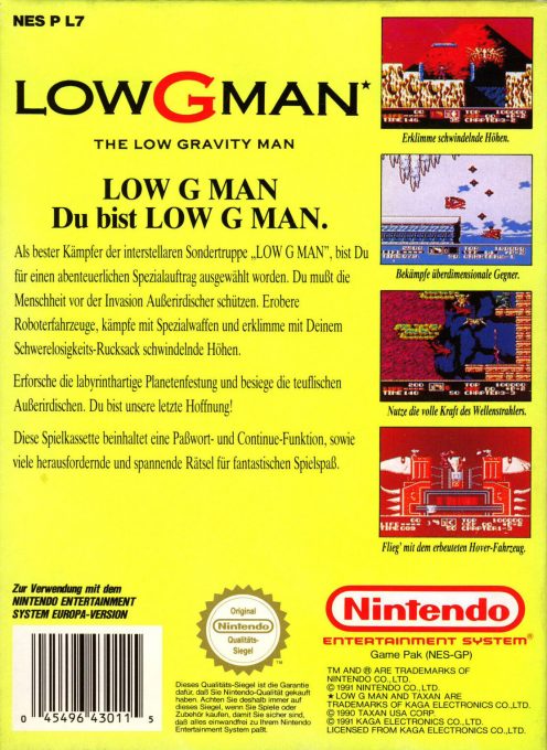 Low G Man : The Low Gravity Man - Dos
