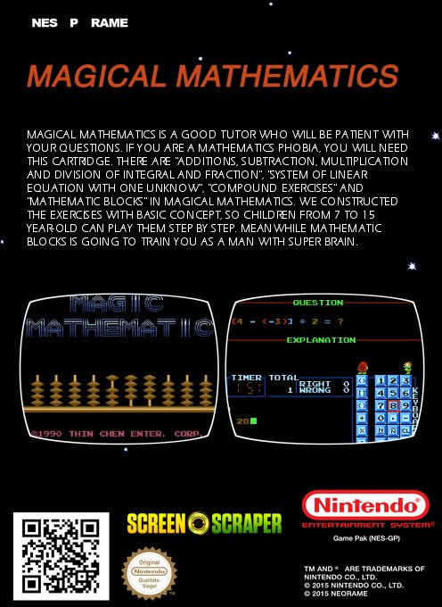 Magical Mathematics - Dos