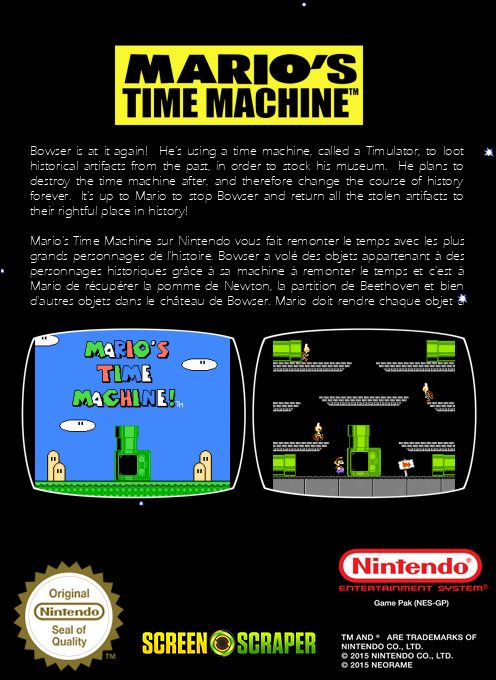 Mario's Time Machine - Dos