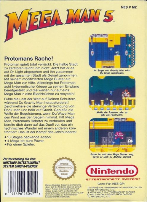Mega Man 5 - Dos