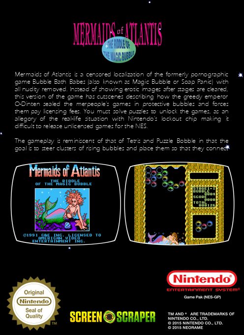 Mermaids of Atlantis : The Riddle of the Magic Bubble - Dos