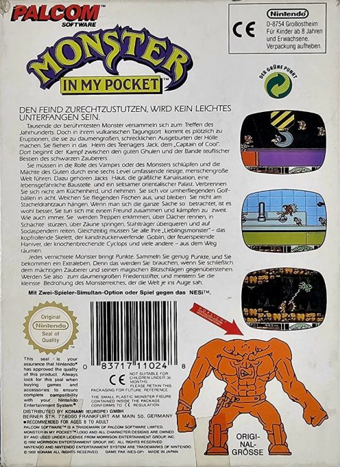 Monster in My Pocket - Dos