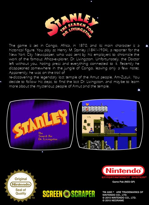 Stanley : The Search for Dr. Livingston dos