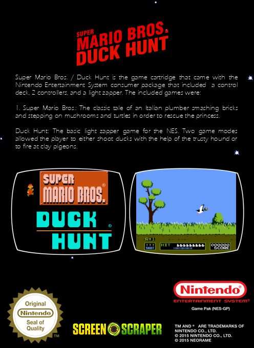 Super Mario Bros. + Duck Hunt - Dos