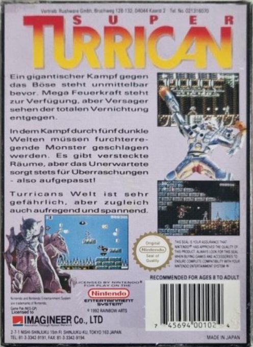Super Turrican - Dos