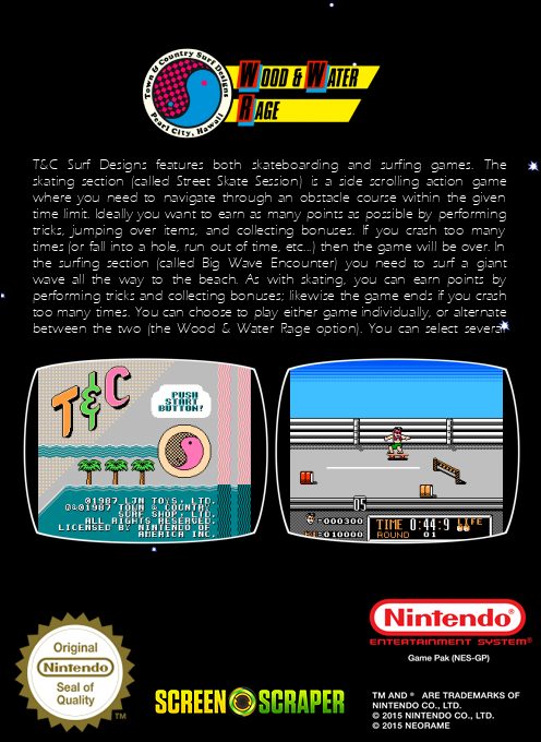 Town & Country Surf Designs : Wood & Water Rage - Dos