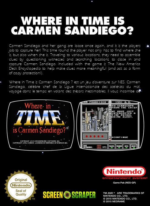 Where in Time is Carmen Sandiego? - Dos