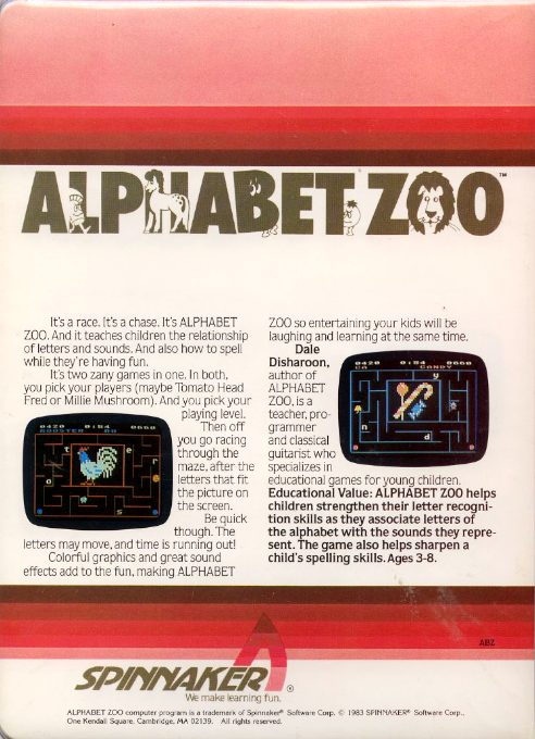 Alphabet Zoo - Dos