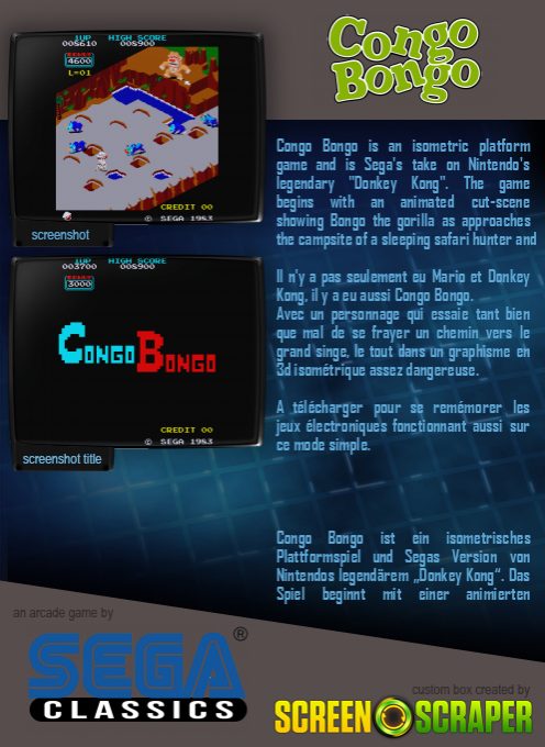Congo Bongo - Dos