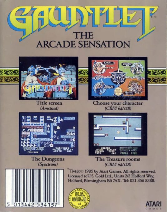 Gauntlet - Dos