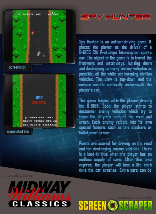 Spy Hunter - Dos