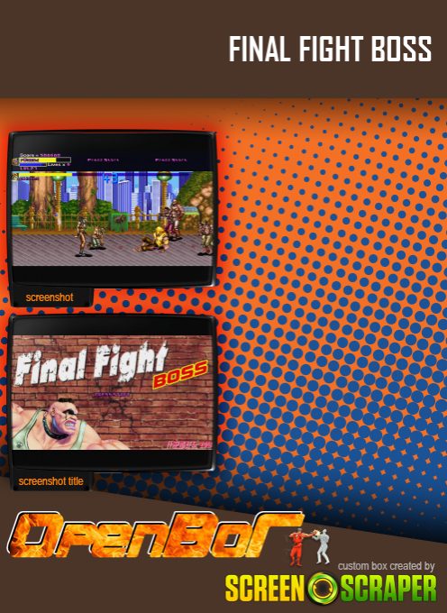 Final Fight Boss - Dos