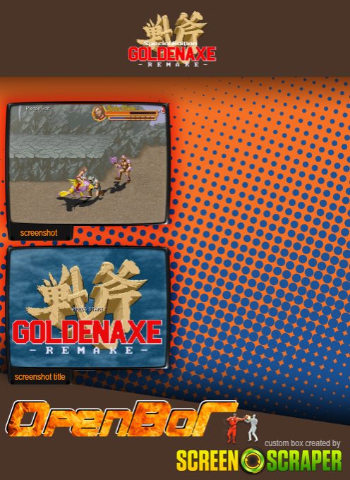 Golden Axe Remake - Special Edition - Dos