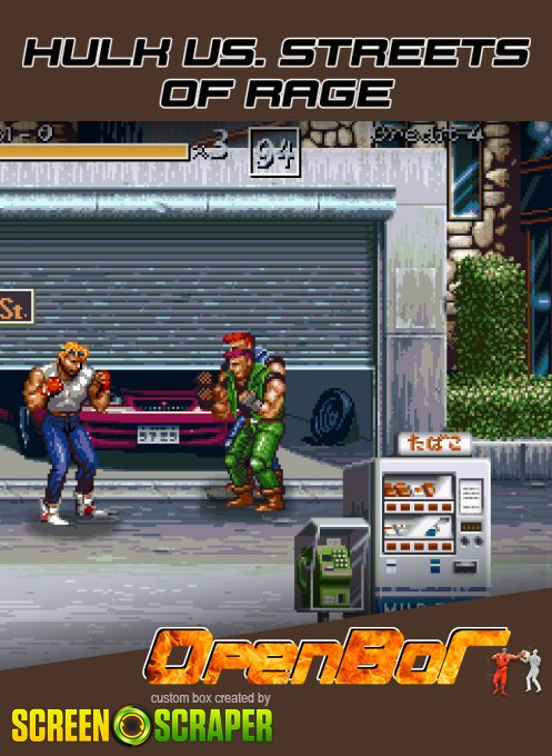 Hulk Vs. Streets Of Rage