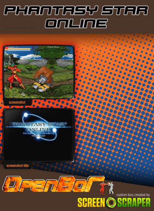 Phantasy Star Online - Dos