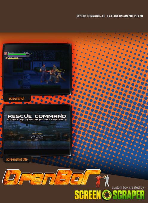 Rescue Command - Ep  II Attack on Amazon Island - Dos