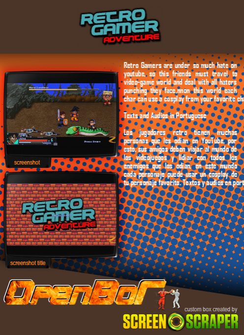 Retro Gamer Adventure - Dos