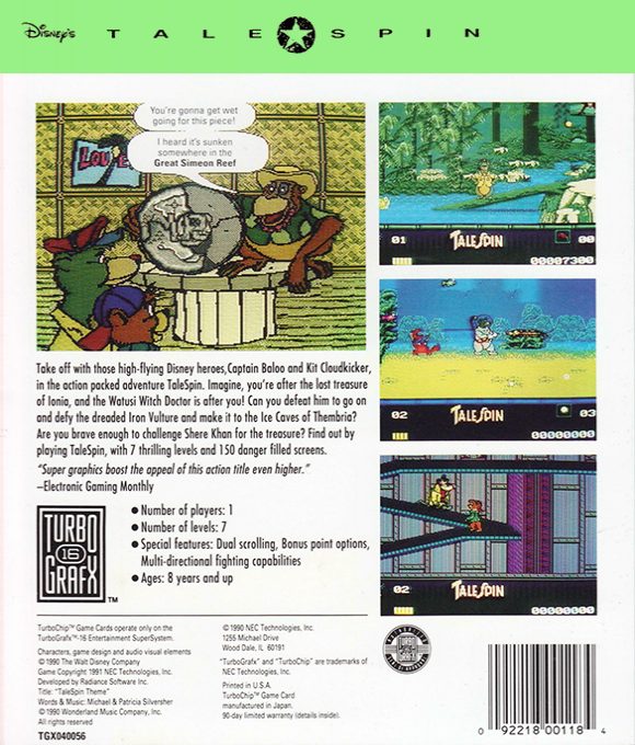 TaleSpin - Dos
