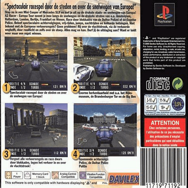 A2 Racer - Europa Tour - Dos