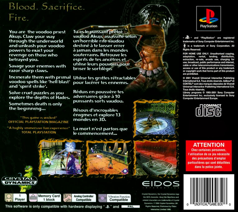 Akuji the Heartless - Dos