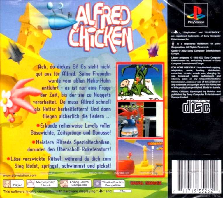 Alfred Chicken - Dos