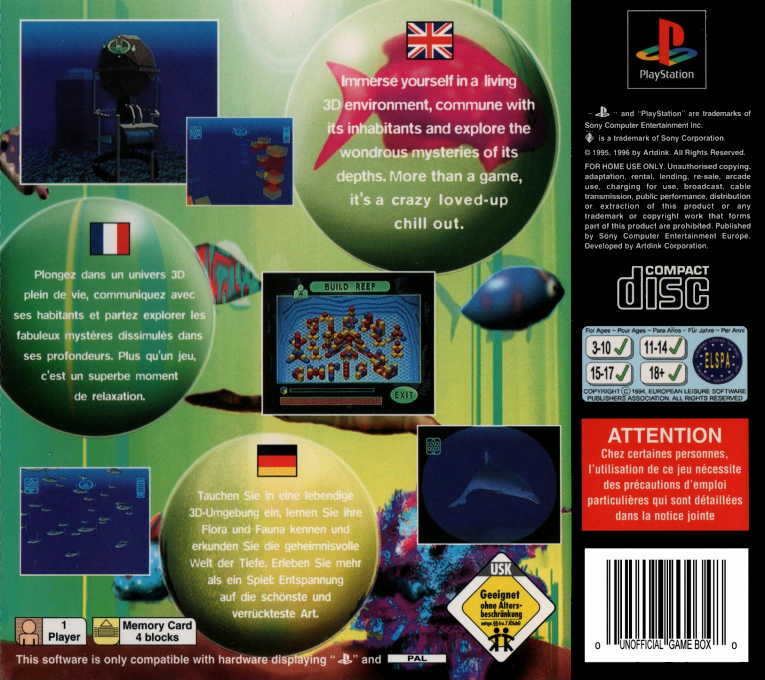 Aquanaut's Holiday - Dos